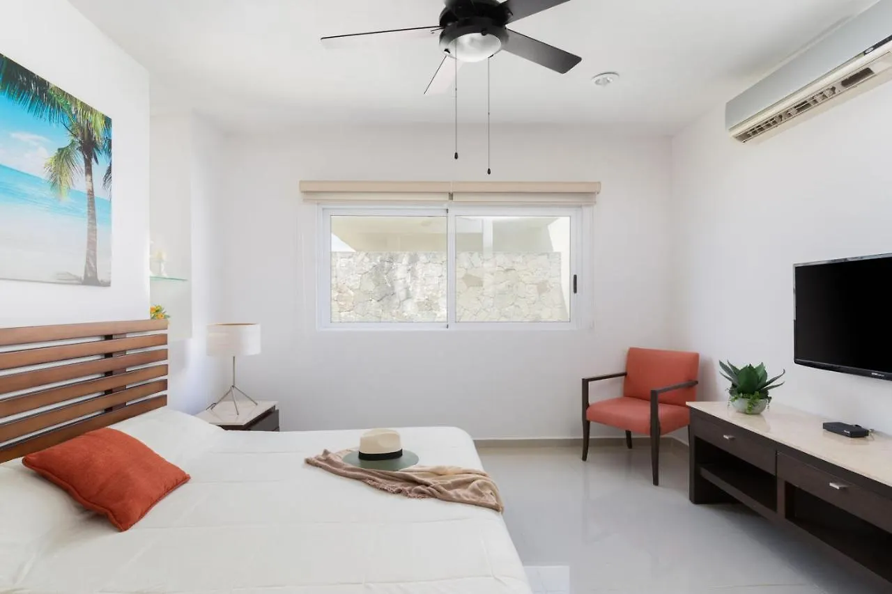 Phenomenal Combo Of 2 Separate Ph 1 In Playa Del Carmen With Private Jacuzzi, Chic Amenities, Gym And 2 Rooftops
